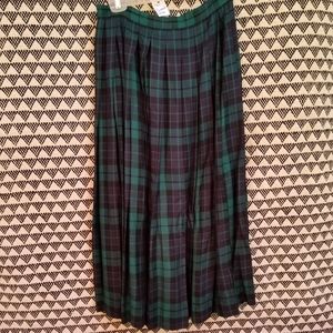 Liz Claiborne Tartan Skirt